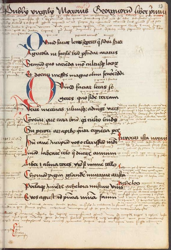 Fol. 1r in A: 27.6 Poet.